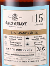 Load image into Gallery viewer, Jacoulot Grand Age Fine de Bourgogne 15 Years