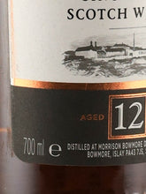 Load image into Gallery viewer, Bowmore 12 Years Old Label