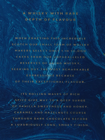 Johnnie Walker Blue Label 750ml