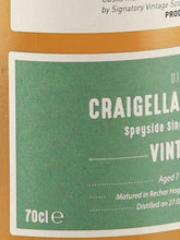 Load image into Gallery viewer, Signatory Very Cloudy Craigellachie 7 Years 2014 for LMDW