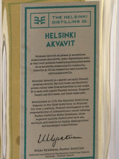 Helsinki Akvavit