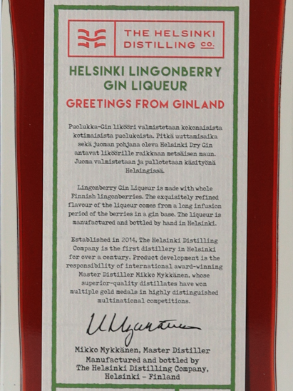 Helsinki Lingonberry Gin Liqueur