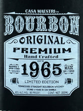 Load image into Gallery viewer, Casa Maestri Bourbon Whiskey Flask Bottle 200ml