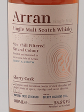 Load image into Gallery viewer, Arran Malt Sherry Cask