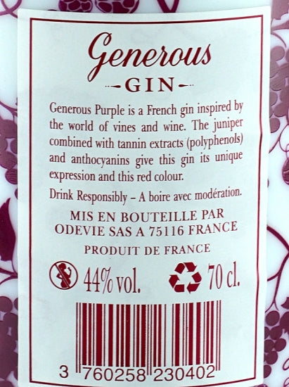 Generous Gin Purple