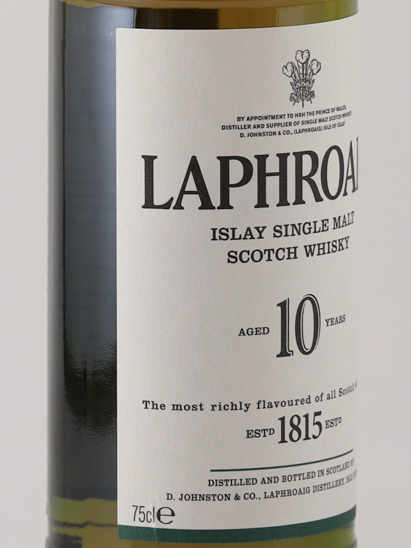 Laphroaig 10 Years 750ml Old Label