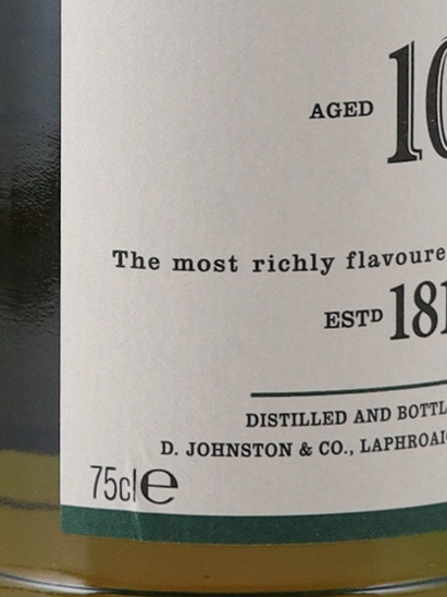 Laphroaig 10 Years 750ml Old Label