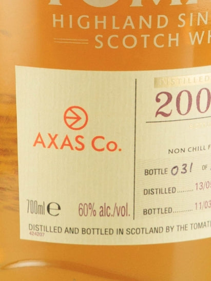 Tomatin 2004/2019 for AXAS