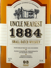 Load image into Gallery viewer, Uncle Nearest 1884 Small Batch