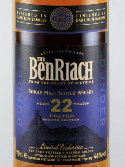 Benriach 22 Years Dunder Peated