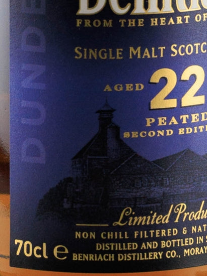 Benriach 22 Years Dunder Peated