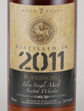 Load image into Gallery viewer, Kingsbury Gold Caol Ila 7 Years 2011