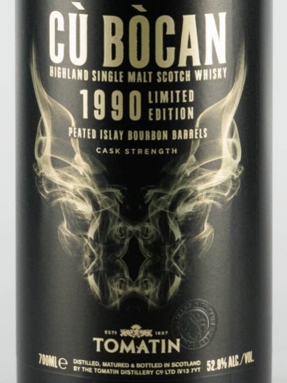 Tomatin Cu Bocan 1990 Limited Edition