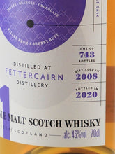 Load image into Gallery viewer, Hepburn's Choice Fettercairn 11 Year Old 2008