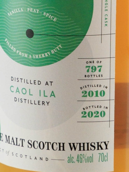 Hepburn's Choice Caol Ila 9 Year Old 2010