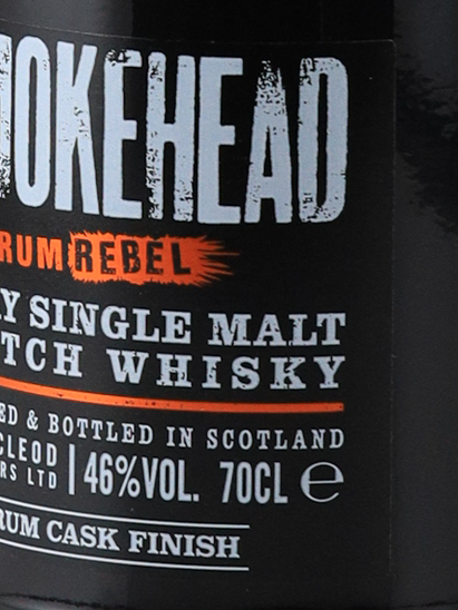 Smokehead Rum Cask Level