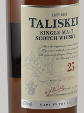 Load image into Gallery viewer, Talisker 25 Year Old 2020 Release Lot 0132
