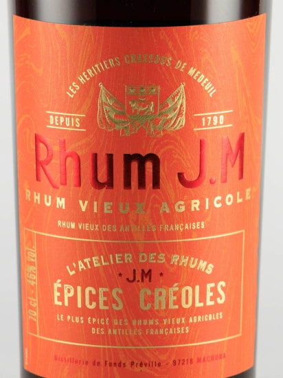 Rhum Jm Atelier Epices Creole