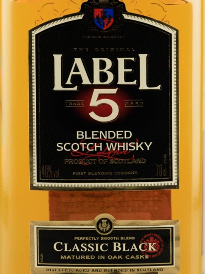 Label 5 Classic Black