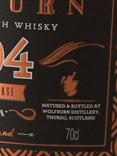 Wolfburn Batch 204