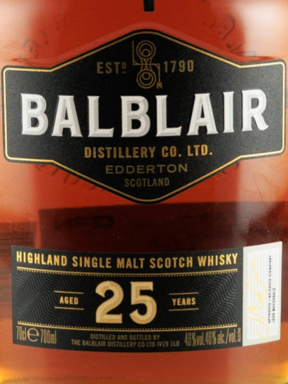 Balblair 25 Year Old