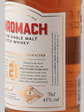 Load image into Gallery viewer, Benromach 21 Year Old