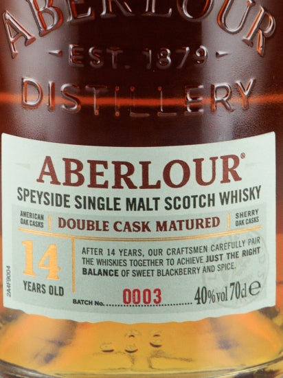 Aberlour 14 Year Old Double Cask Matured Batch 3