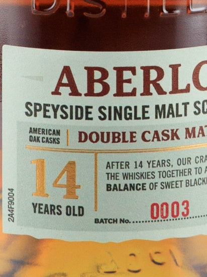 Aberlour 14 Year Old Double Cask Matured Batch 3