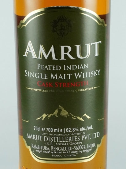 Amrut Peated Single Malt Cask Strength