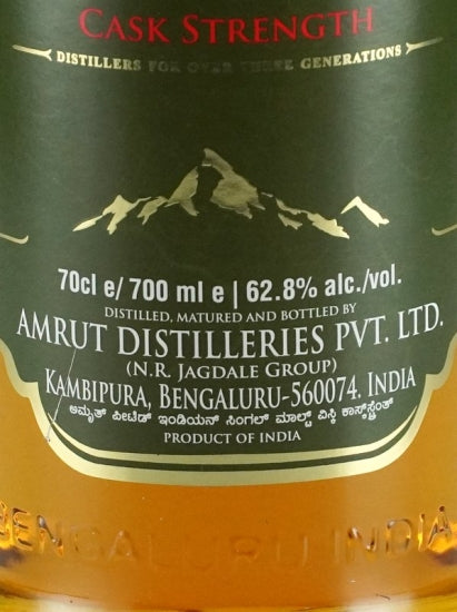 Amrut Peated Single Malt Cask Strength