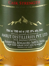 Load image into Gallery viewer, Amrut Peated Single Malt Cask Strength