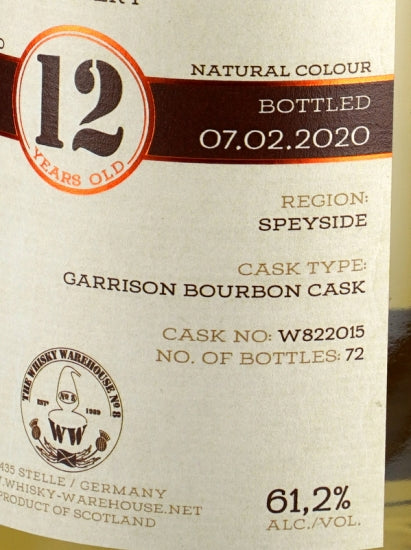 The Warehouse Collection Dailuaine 12 Year Old 2008