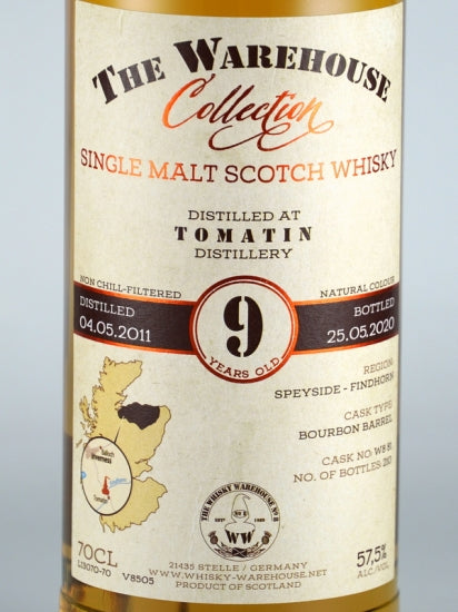 The Warehouse Collection Tomatin 9 Year Old 2011