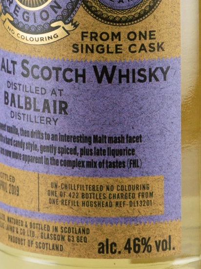 Provenance Balblair 8 Year Old 2010