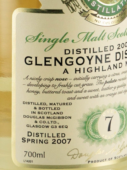 Provenance Glengoyne 7 Year Old 2007