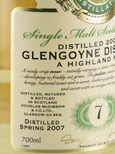 Load image into Gallery viewer, Provenance Glengoyne 7 Year Old 2007
