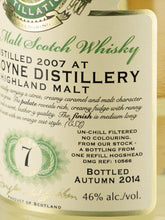 Load image into Gallery viewer, Provenance Glengoyne 7 Year Old 2007