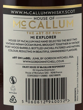 Load image into Gallery viewer, House of McCallum MC Explorer Mauritius Rum