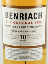 Load image into Gallery viewer, Benriach The Original Ten