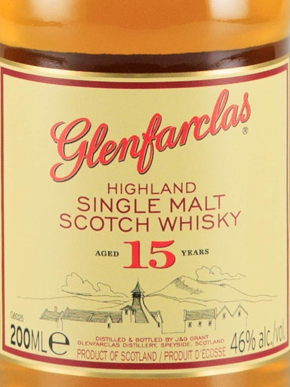Glenfarclas 15 Year Old 200ml