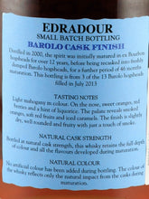 Load image into Gallery viewer, Edradour 16 Year Old 2000 Barolo Finish