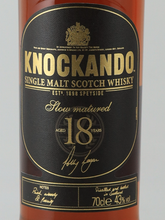 Load image into Gallery viewer, Knockando 18 Year Old Slow Matured