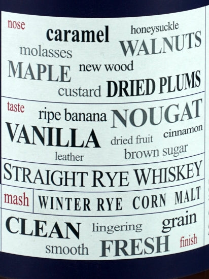 Catskill Straight Rye Whiskey