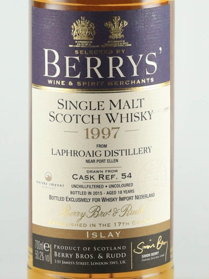 BB&R Laphroaig 18 Year Old 1997
