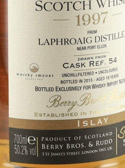 BB&R Laphroaig 18 Year Old 1997