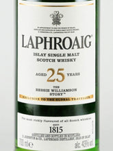 Load image into Gallery viewer, Laphroaig 25 Year Old The Bessie Williamson Story