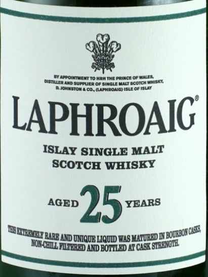 Laphroaig 25 Year Old Cask Strength 2020 Release