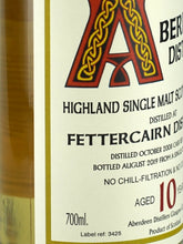 Load image into Gallery viewer, Black Adder Aberdeen Fettercairn 10 Year Old 2008