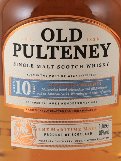 Old Pulteney 10 Year Old 1L