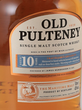 Load image into Gallery viewer, Old Pulteney 10 Year Old 1L